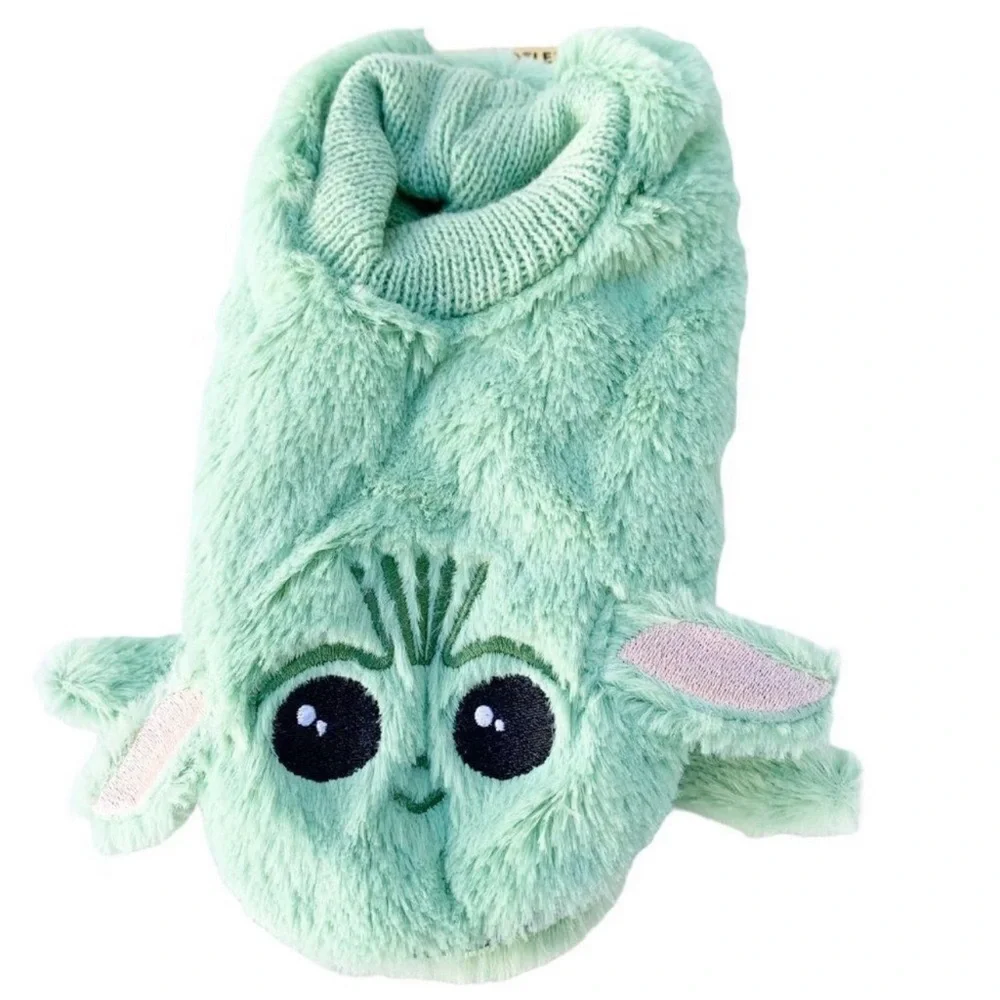 Star Wars Green Baby Yoda Slippers